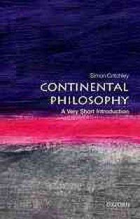 cover of the book Continental philosophy : a very short introduction