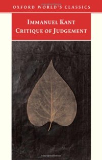 cover of the book Critique of Judgement