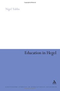 cover of the book Education in Hegel