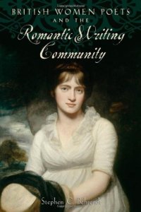 cover of the book British women poets and the romantic writing community