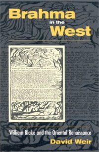 cover of the book Brahma in the West : William Blake and the Oriental renaissance