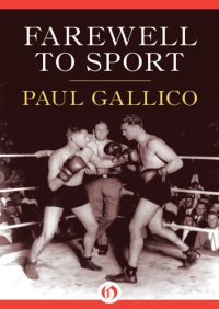 cover of the book Farewell to sport