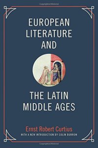 cover of the book European literature and the Latin Middle Ages