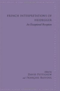 cover of the book French Interpretations of Heidegger: An Exceptional Reception