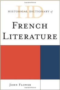 cover of the book Historical dictionary of French literature