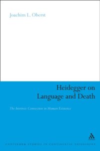 cover of the book Heidegger on language and death : the intrinsic connection in human existence