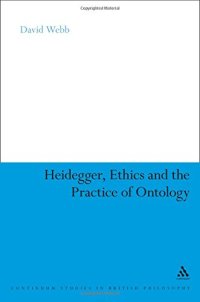 cover of the book Heidegger, ethics and the practice of ontology