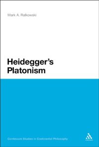 cover of the book Heidegger’s Platonism