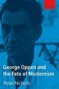 cover of the book George Oppen and the fate of modernism