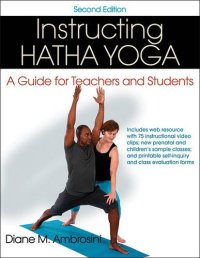 cover of the book Instructing Hatha Yoga, 2E