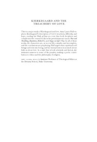 cover of the book Kierkegaard and the Treachery of Love