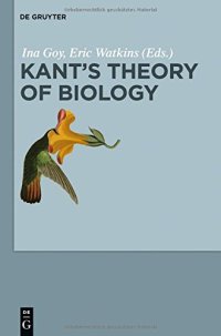 cover of the book Kant’s Theory of Biology