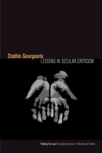 cover of the book Lessons in secular criticism