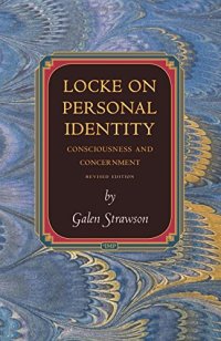 cover of the book Locke on personal identity : consciousness and concernment