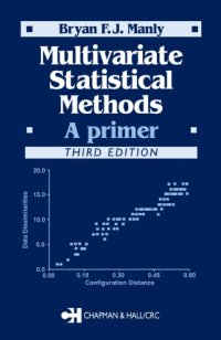 cover of the book Multivariate Statistical Methods : A Primer, Third Edition