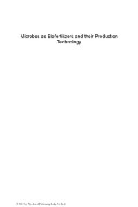 cover of the book Microbes as bio-fertilizers and their production technology