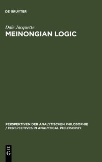 cover of the book Meinongian logic : the semantics of existence and nonexistence