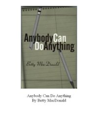 cover of the book Anybody can do anything