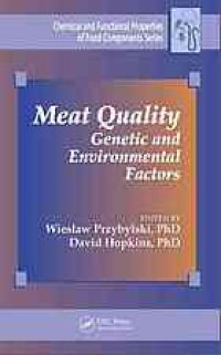 cover of the book Meat quality : genetic and environmental factors