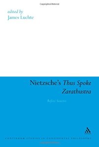 cover of the book Nietzsche's Thus spoke Zarathustra : before sunrise