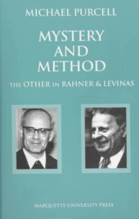 cover of the book Mystery and method : the other in Rahner and Levinas