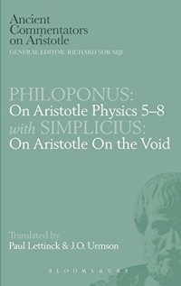 cover of the book On Aristotle Physics. On Aristotle on the void. On Aristotle Physics 5-8