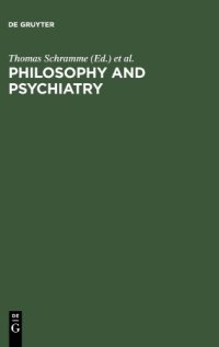 cover of the book Philosophy and psychiatry