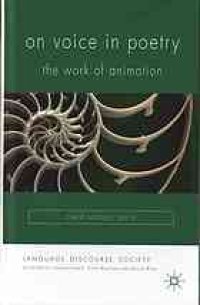 cover of the book On voice in poetry : the work of animation