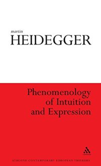 cover of the book Phenomenology of intuition and expression : theory of philosophical concept formation