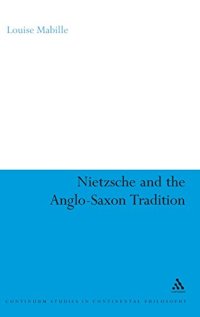 cover of the book Nietzsche and the Anglo-Saxon tradition