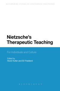 cover of the book Nietzsche's therapeutic teaching for individuals and culture