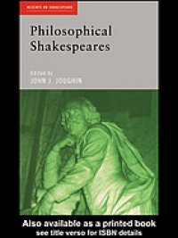 cover of the book Philosophical Shakespeares