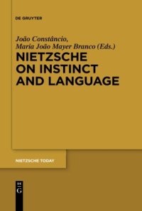 cover of the book Nietzsche on instinct and language