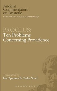 cover of the book Proclus: Ten Problems Concerning Providence