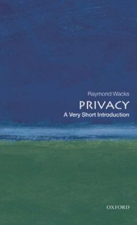 cover of the book Privacy : a very short introduction