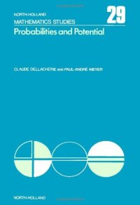 cover of the book Probabilities and potential