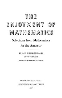 cover of the book The enjoyment of mathematics