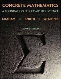 cover of the book Concrete mathematics: a foundation for computer science