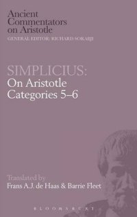 cover of the book On Aristotle's "Categories 5-6"