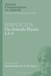 cover of the book Simplicius : on Aristotle physics 1.3-4