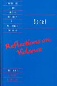 cover of the book Sorel: Reflections on Violence