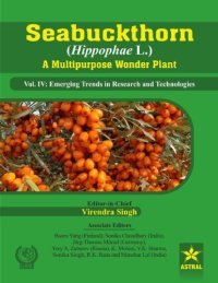 cover of the book Seabuckthorn (Hippophae L.) : a multipurpose wonder plant. Volume IV, Emerging trends in research and technologies