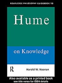 cover of the book Routledge philosophy guidebook to Hume on knowledge