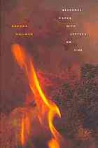 cover of the book Seasonal works with letters on fire