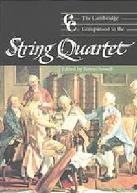 cover of the book The Cambridge companion to the string quartet