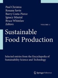 cover of the book Sustainable food production