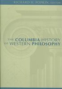 cover of the book The Columbia history of Western philosophy