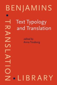 cover of the book Text typology and translation