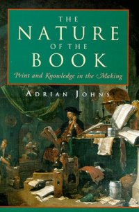 cover of the book The nature of the book : print and knowledge in the making