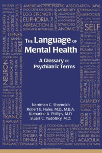 cover of the book The language of mental health : a glossary of psychiatric terms